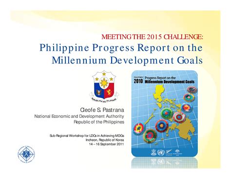 Philippine Progress Report 1: Introducing the Philippines(Up.